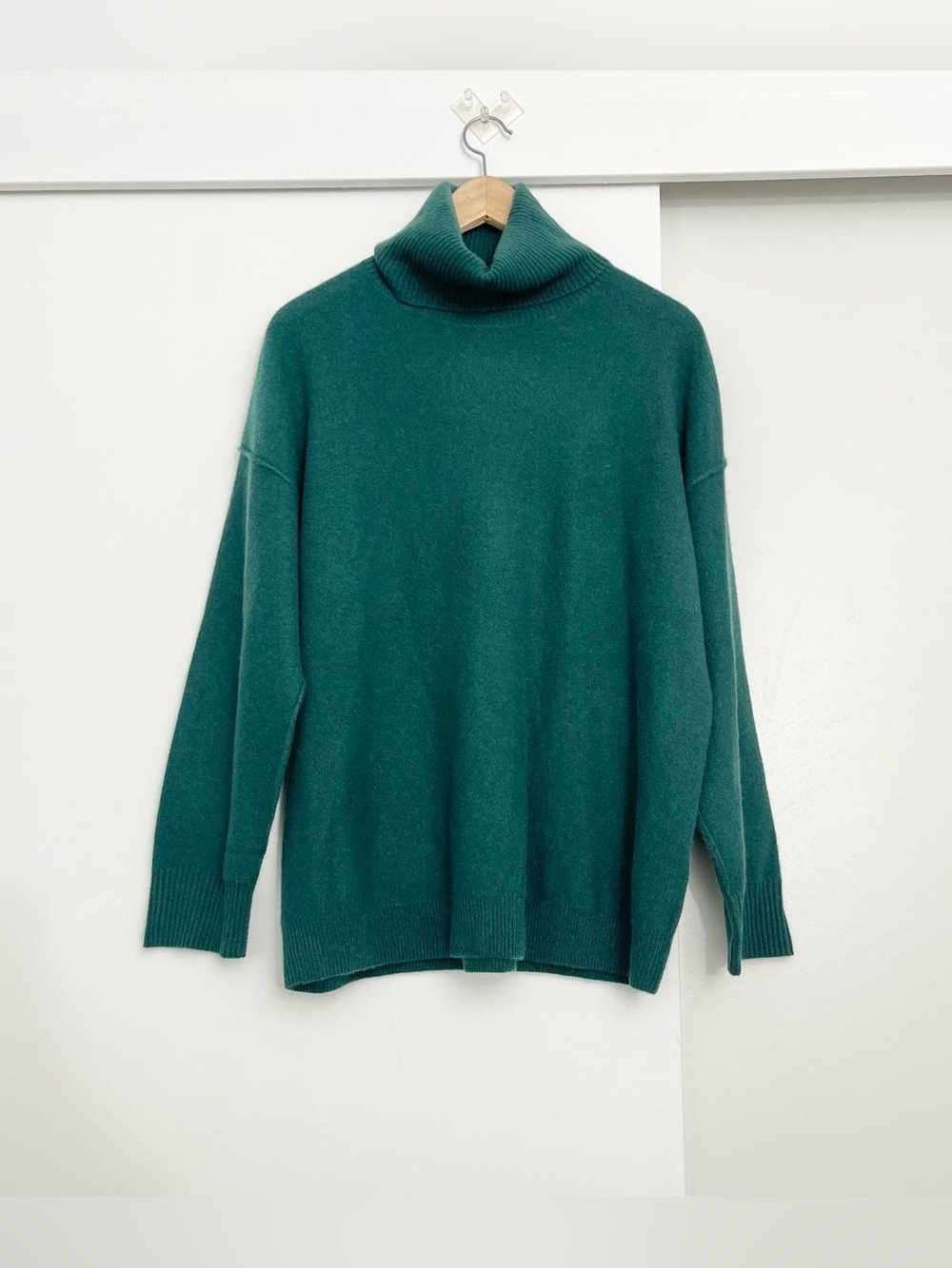 NWOT Free People 100% Cashmere Pullover Sweater Turtleneck Size XS